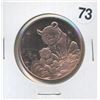 Image 1 : Panda Bear One Ounce .999 Copper Round