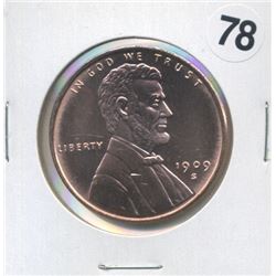1909-S VDB Wheat Cent Design One Ounce .999 Copper Round