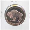 Image 2 : Buffalo Style One Ounce .999 Copper Round