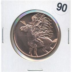 American Indian Series One Ounce .999 Copper Round