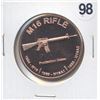 Image 1 : M16 Rifle One Ounce .999 Copper Round