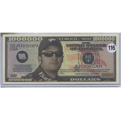 Dale Earnhardt Jr. Nascar Racing Million Dollar Note
