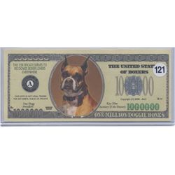 United Stated of Boxers Million Dollar Note