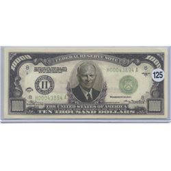 Eisenhower 10,000 Dollar Novelty Note