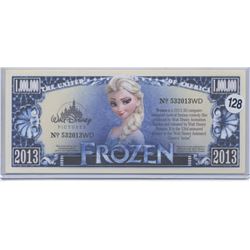 2013 Frozen Novelty Note Million Dollars