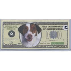 United Stated of Jack Russells Million Dollar Novelty Note