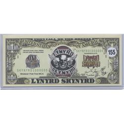 Lynyrd Skynyrd One Million Dollar Note