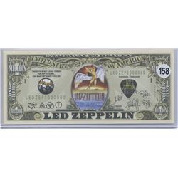 Led Zeppelin One Million Dollar Note