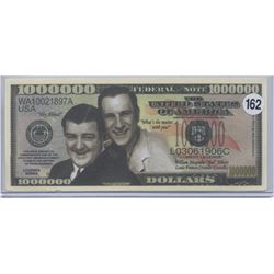 Abbott and Costello Legends Series One Million Dollar Note