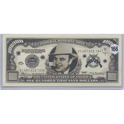 Al Capone Scarface Gangster Series One Million Dollar Note