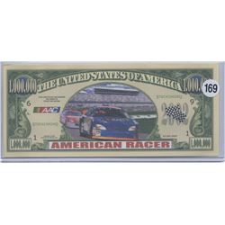 American Racer Stock Car 2012 One Million Dollar Note