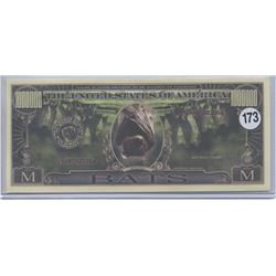 Vampire Bats Spooky 2004 One Million Dollar Note