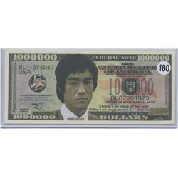 Bruce Lee Legends Series One Million Dollar Novelty Note