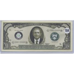 George Bush 43rd President of the United State Note