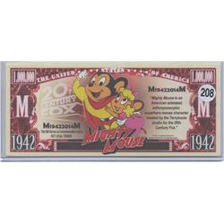 Mighty Mouse 1942 One Million Dollar Note