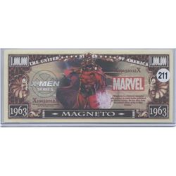 X-men Magneto Marvel Comics 1963 One Million Dollar Note