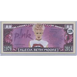 Pink 1979 2014 Music One Million Dollar Note