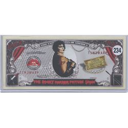 Rocky Horror Picture Show One Million Dollar Note