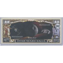 Star Wars Saga George Lucas One Million Dollar Note