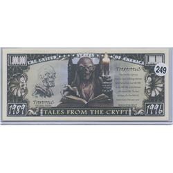 Tales from the Crypt One Million Dollar Novelty Note