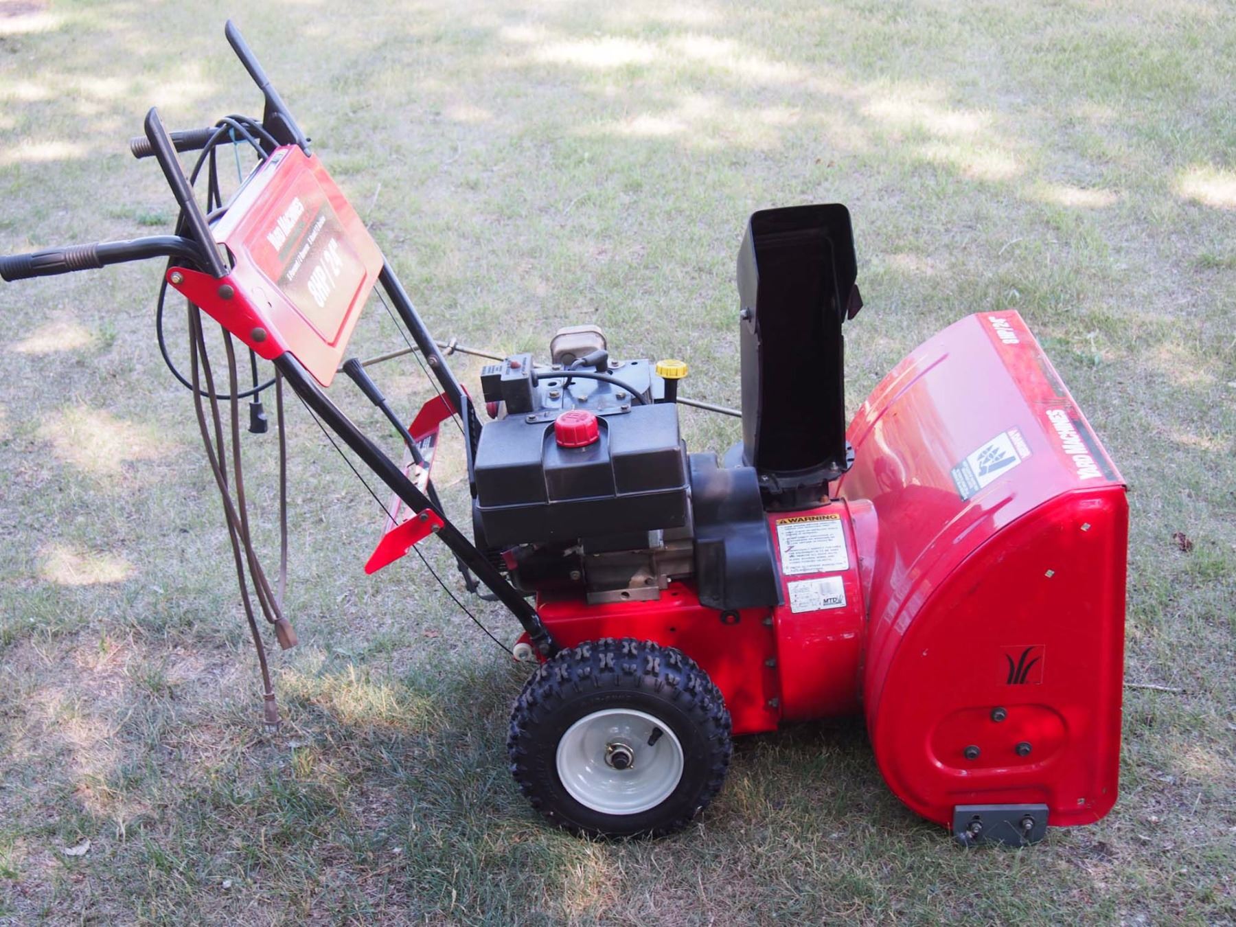 MTD 8HP 24” Snowblower W/ Electric Start