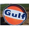 Image 1 : Gulf Sign Double Sided 72” X 67”