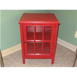 New Red Single Door Cabinet