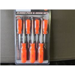 New  Jumbo pick & hook set