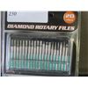 Image 1 : New 20 piece diamond rotary files