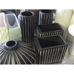 Vases  set 5 piece