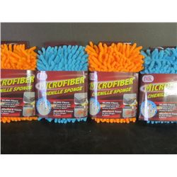 New MicroFibre chenille sponges
