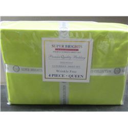 New queen sheet set