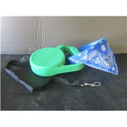 New medium to large size dog collar and leash