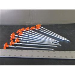 New heavy duty tent stakes