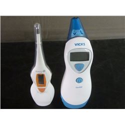 Baby temperature thermometers Vicks brand