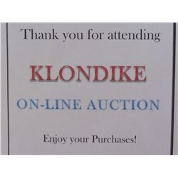 Thank you for attending Klondike Auctions