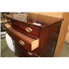 Image 2 : GIBARD 7 DRAWER HIGHBOY DRESSER