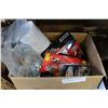 Image 2 : BOX OF DRAGSTER AND NASCAR DIE CAST COLLECTIBLES