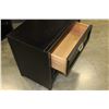 Image 2 : BLACK 2-DRAWER NIGHTSTAND BY THOMASVILLE