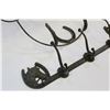 Image 2 : METAL HORSE THEME COAT RACK AND HAT RACK