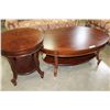 Image 1 : TWO PIECE MODERN COFFEE TABLE AND ENDTABLE