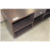 Image 2 : MODERN ESPRESSO FINISH TV STAND