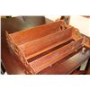 Image 2 : 3-TIER MAHOGANY WALL SHELF