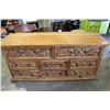 Image 2 : HIGHLY CARVED PINE SIDEBOARD