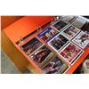 Image 2 : BINDER OF JORDAN AND BIRD COLLECTOR CARDS AND TRAY OF BASKET BALL CARDS