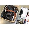 Image 2 : LOT OF NEW BELTS ACCESSORIES AND GLOVES
