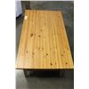 Image 2 : 2 TIER PINE COFFEE TABLE