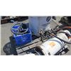 Image 8 : Contents of Pallet: Steering Wheel, Hoses, Cable, Hydraulic Ram