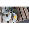 Image 2 : Qty 2 Bronze Propellers for 1.738" Shaft, 24" Diameter