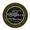 Image 2 : .999 Silver Bellagio Las Vegas, Nevada $10 Casino Limited Edition Gaming Token
